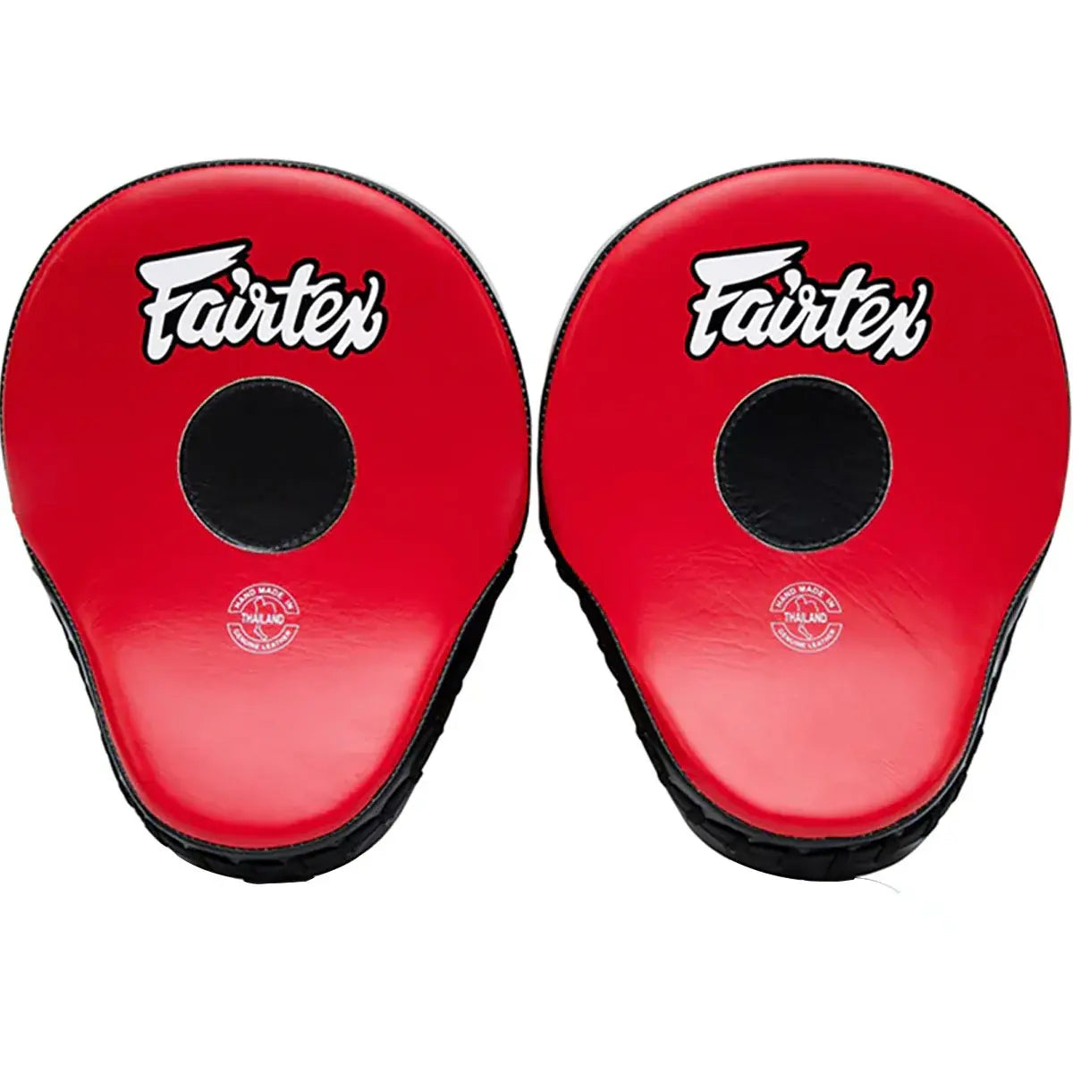 Fairtex FMV9 Ultimate Contoured Focus Mitts - Red / Black