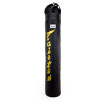Fairtex HB6 Muay Thai Banana Bag - 180 cm - Unfilled - Black / Gold