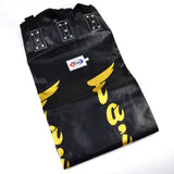 Fairtex HB6 Muay Thai Banana Bag - 180 cm - Ongevuld - Zwart / Goud