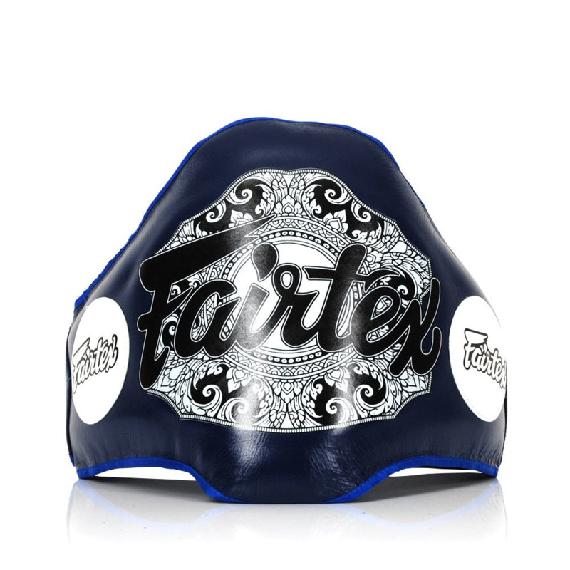 Fairtex BPV2 Lightweight Belly Pad (A.K.A. "The Champion Belt") - Blue