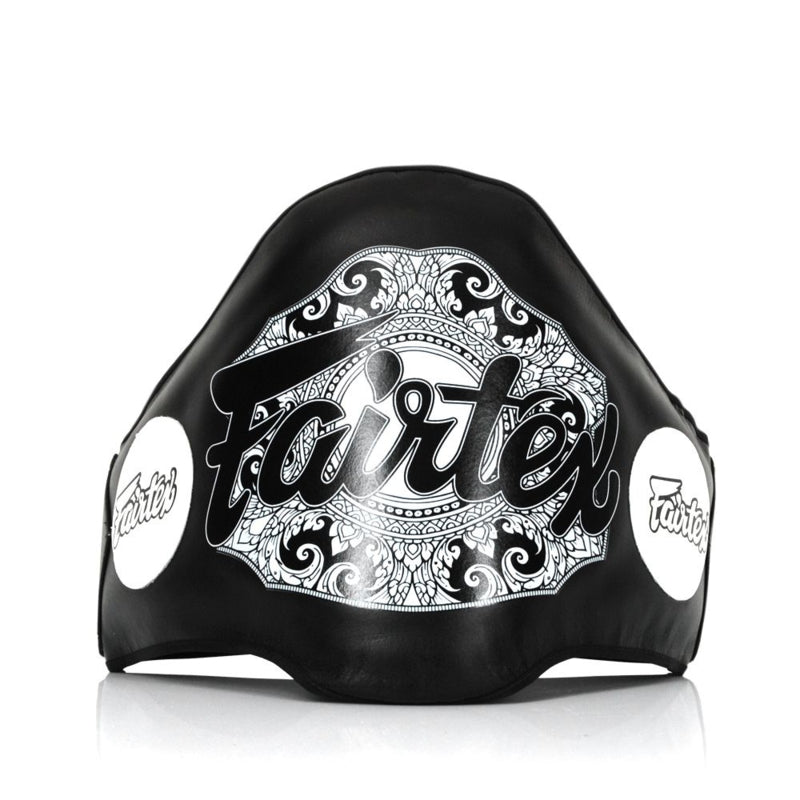 Fairtex BPV2 Lightweight Belly Pad (A.K.A. "The Champion Belt") - Black