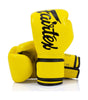 Fairtex BGV14 Microfiber Bokshandschoenen - Geel