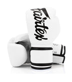 Fairtex BGV14 Microfiber Boxing Gloves - White
