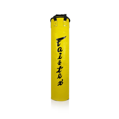 Fairtex HB6 Muay Thai Banana Bag - 180 cm - Unfilled - Yellow