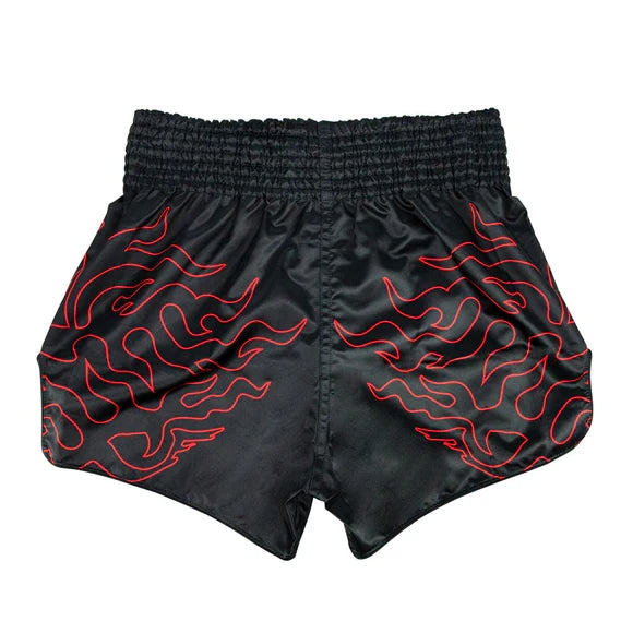 Fairtex BS1920 Muay Thai Shorts - Lava - Black/Gold