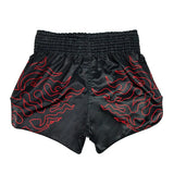 Fairtex BS1920 Muay Thai Shorts - Lava - Black/Gold