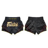 Fairtex BS1925 Muay Thai Shorts - Mr.X - black/gold