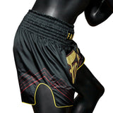 Fairtex BS1925 Muay Thai Shorts - Mr.X - black/gold