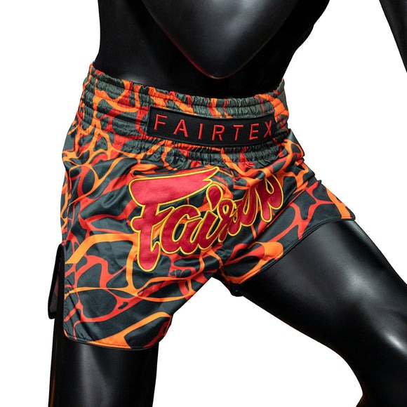 Fairtex BS1926 Muay Thai Shorts - Magma 'Red'