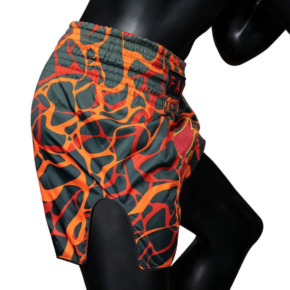 Fairtex BS1926 Muay Thai Shorts - Magma 'Red'