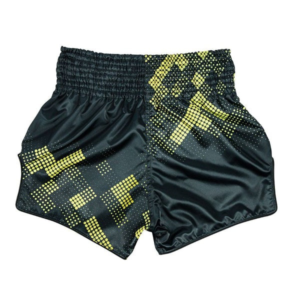 Fairtex BS1931 Muay Thai Shorts - Heart of Gold - black/gold
