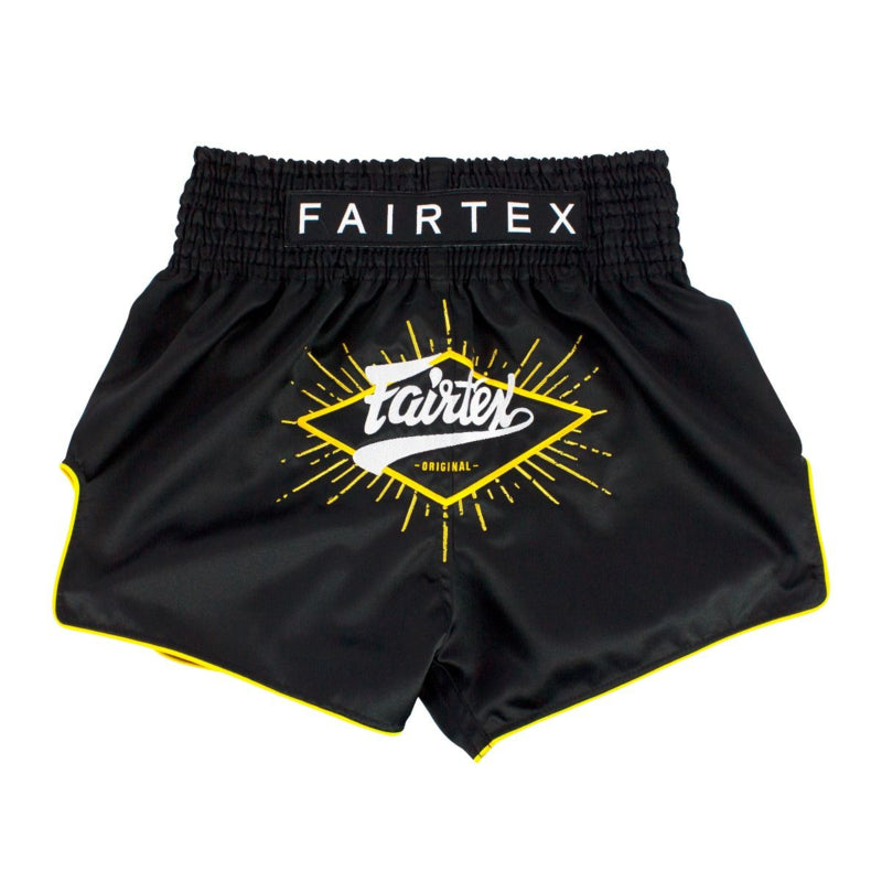 Fairtex BS1903 Muay Thai Shorts - Focus - Black – Kickboxing-shop.nl