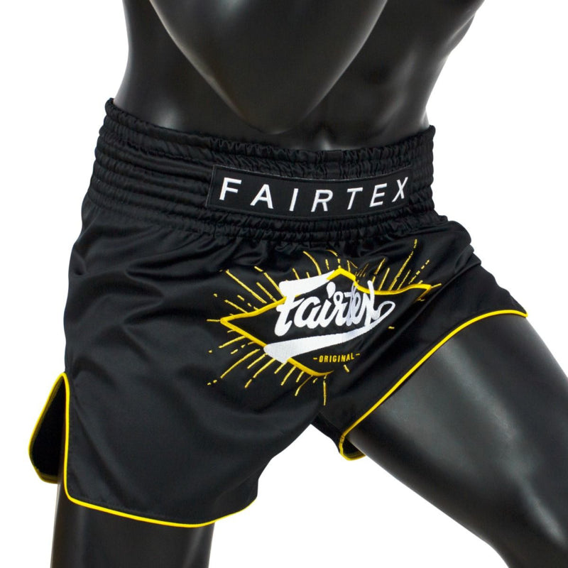 Fairtex BS1903 Muay Thai Shorts - Focus - Black