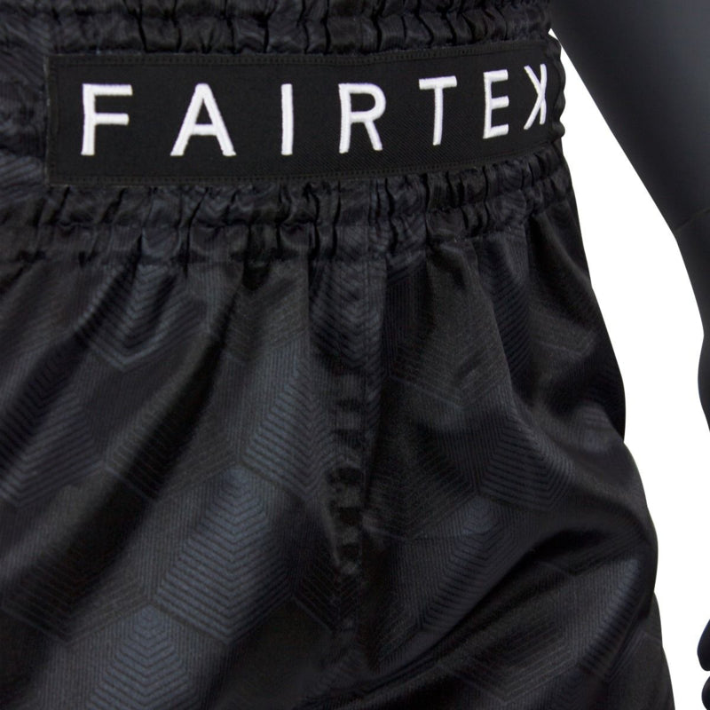 Fairtex BS1901 Muay Thai Shorts - Stealth - Black