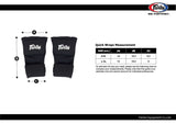 Fairtex Quick Wraps - Zwart