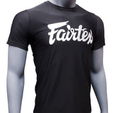 Fairtex Signature Tee - 4 way stretch - Zwart