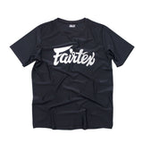 Fairtex Signature Tee - 4 way stretch - Zwart
