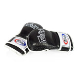 Fairtex FGV15 Sparring Handschoenen Dubbele Pols Sluiting - Leer
