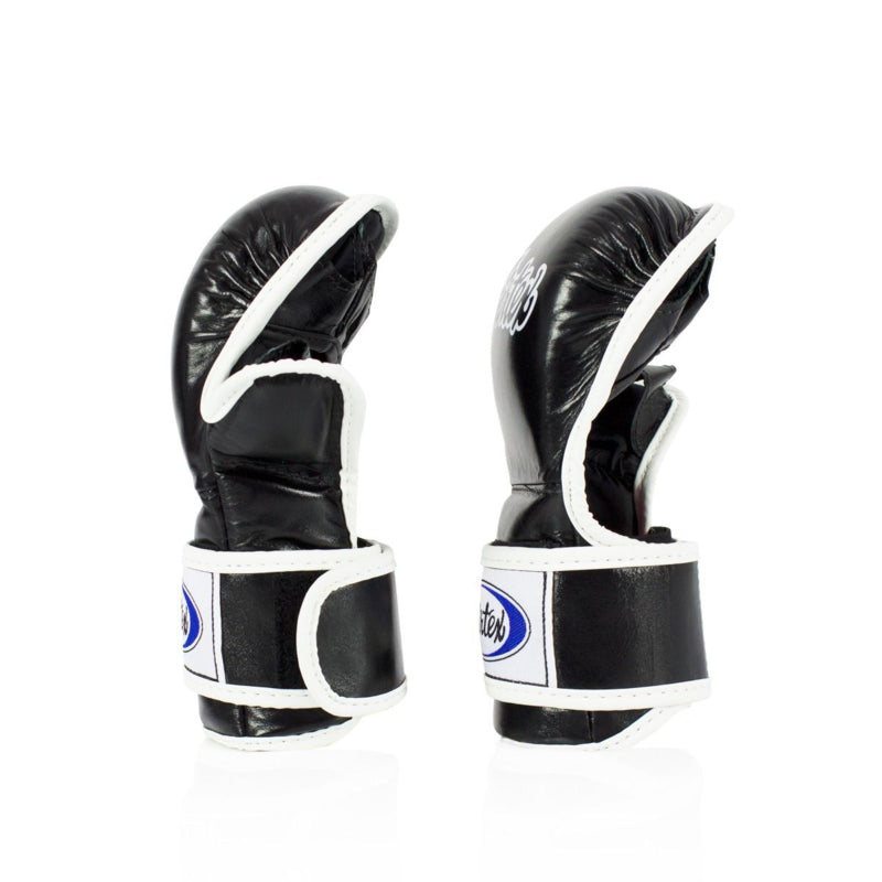 Fairtex FGV15 Sparring Handschoenen Dubbele Pols Sluiting - Leer