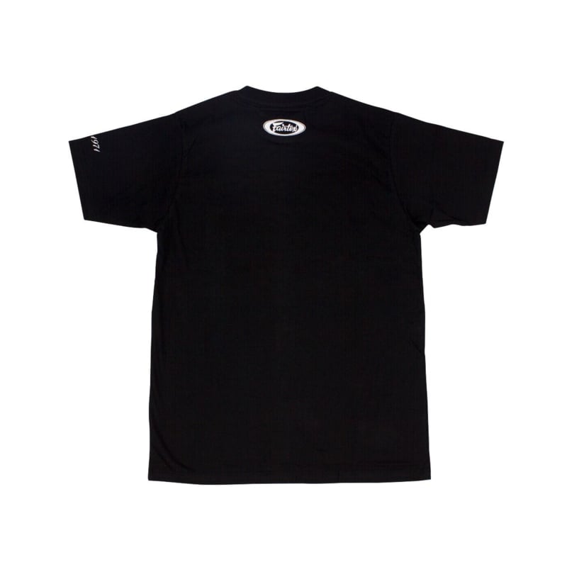 Fairtex TS7 Fairtex Script T-Shirt - Zwart - opdruk Wit