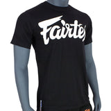 Fairtex TS7 Fairtex Script T-Shirt - Zwart - opdruk Wit
