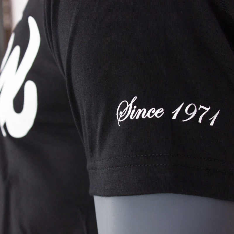 Fairtex TS7 Fairtex Script T-Shirt - Zwart - opdruk Wit