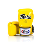 Fairtex BGV1 Universal Boxing Gloves - "Tight-Fit" Design - Yellow