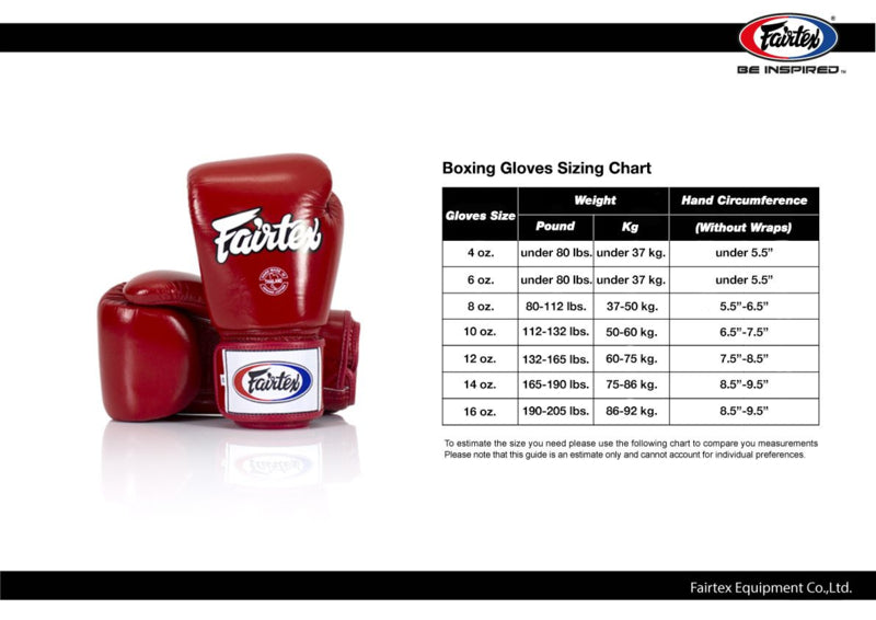 ONE Championship x Fairtex Boxing Gloves - Leather - Blue