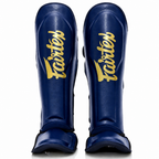 Fairtex X Booster Scheenbeschermers - FXB SG - Navy/Goud