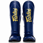 Fairtex X Booster Scheenbeschermers - FXB SG - Navy/Goud