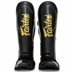 Fairtex X Booster Scheenbeschermers - FXB SG - Zwart/Goud