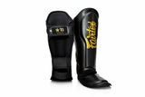 Fairtex X Booster Scheenbeschermers - FXB SG - Zwart/Goud