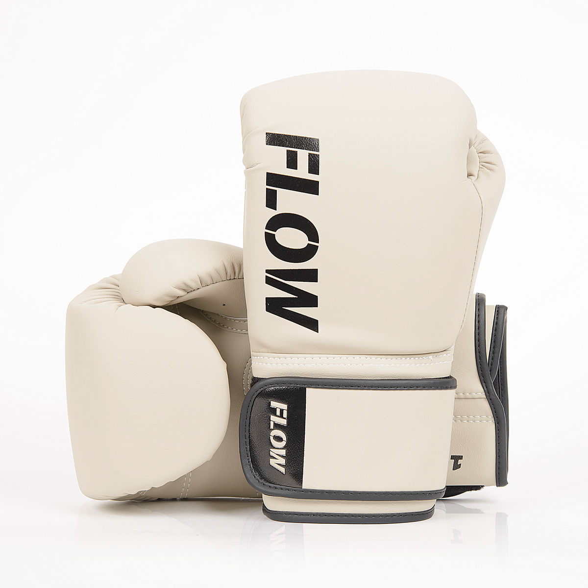 Flow Balance Boxing Gloves - Microfiber - Beige