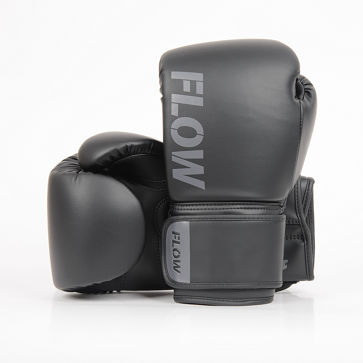 Flow Balance Boxing Gloves - Microfiber - Black