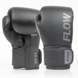 Flow Balance Boxing Gloves - Microfiber - Black
