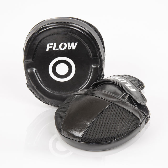 Flow Boxing Mitts zwart/wit – paar, overzicht