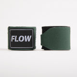 Flow Fightgear Bandages 450 cm - Donkergroen