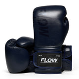 Flow - Challenge Bokshandschoenen - Echt Leer - Donkerblauw