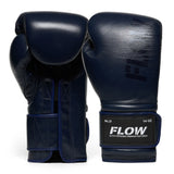 Flow - Challenge Bokshandschoenen - Echt Leer - Donkerblauw