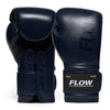Flow - Challenge Bokshandschoenen - Echt Leer - Donkerblauw
