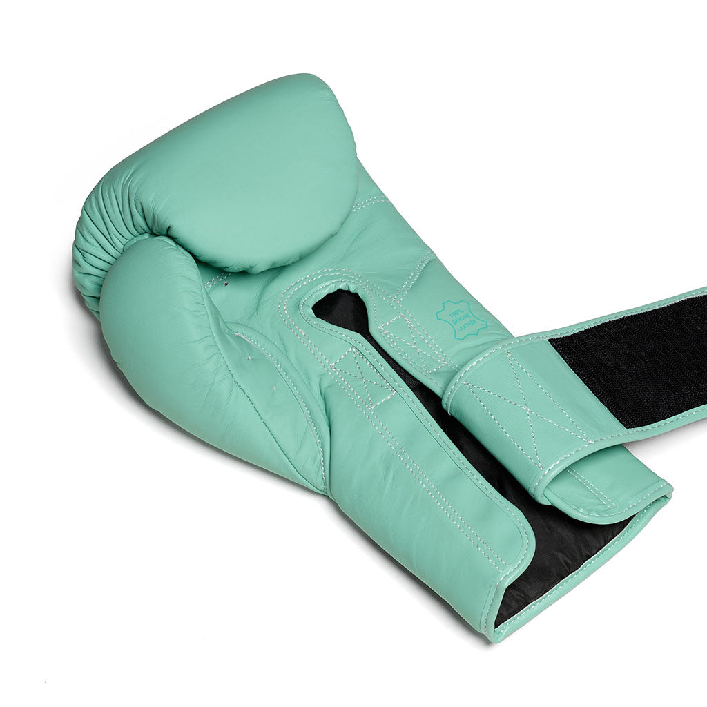 Flow - Challenge Bokshandschoenen - Echt Leer - Lichtgroen