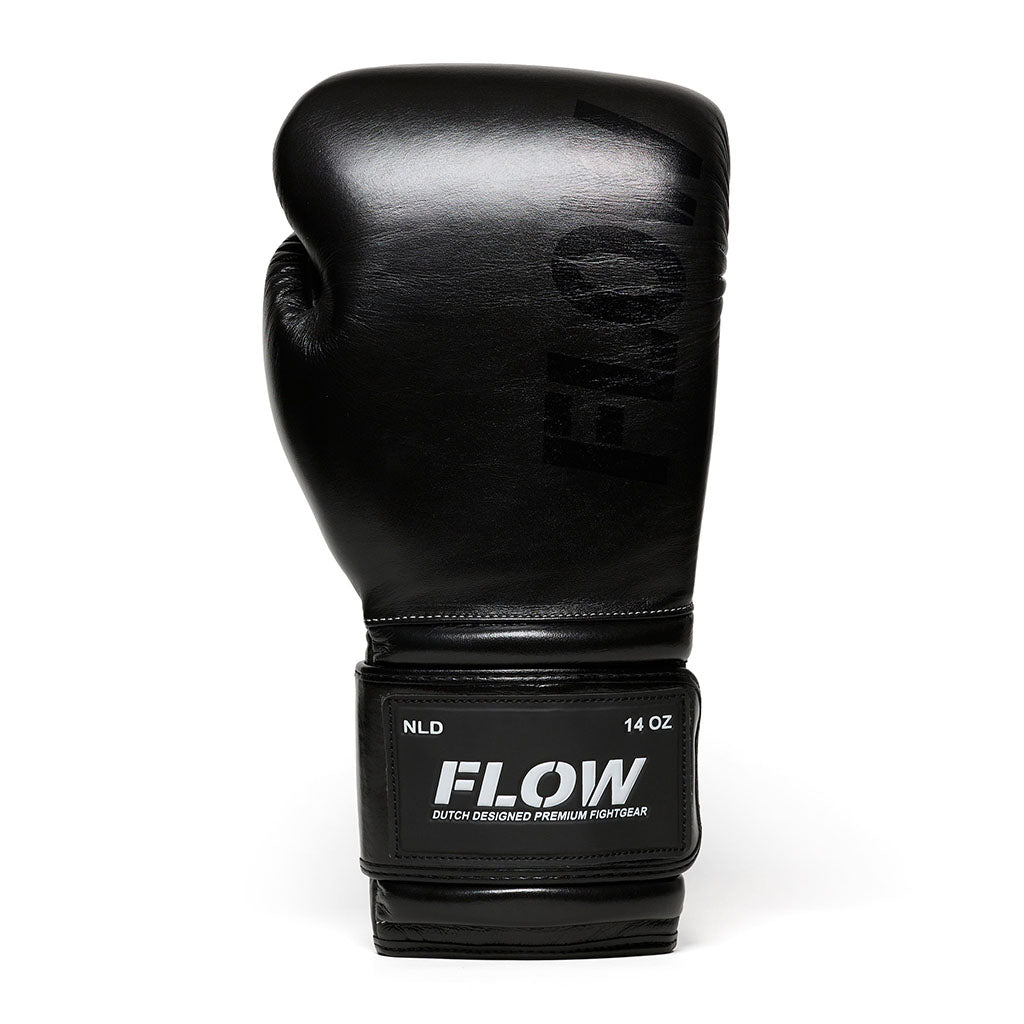 Flow - Challenge Bokshandschoenen - Echt Leer - Zwart