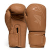 Flow Progress Boxing Gloves - multi-layer foam - matte Brown cowhide