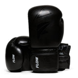 Flow Progress Boxing Gloves - multi-layer foam - Black cowhide