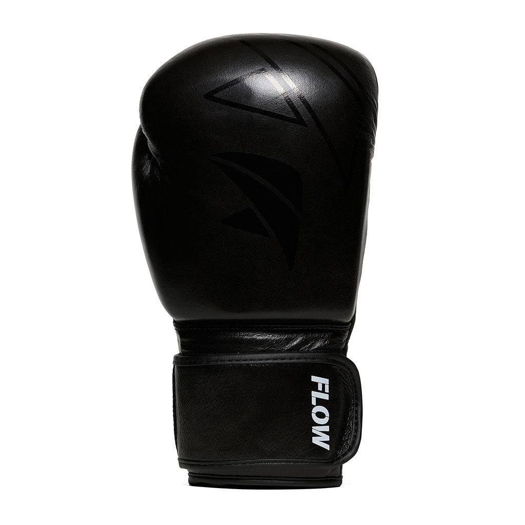 Flow Progress Boxing Gloves - multi-layer foam - Black cowhide