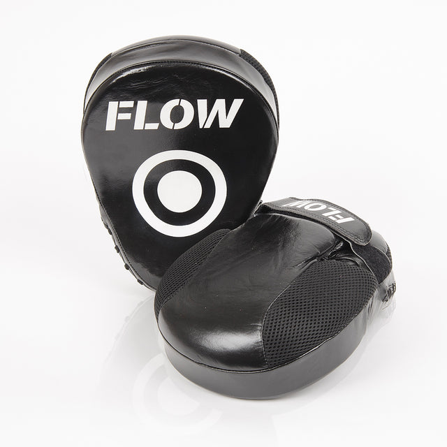 Flow Focus Mitts zwart/wit – paar, overzicht