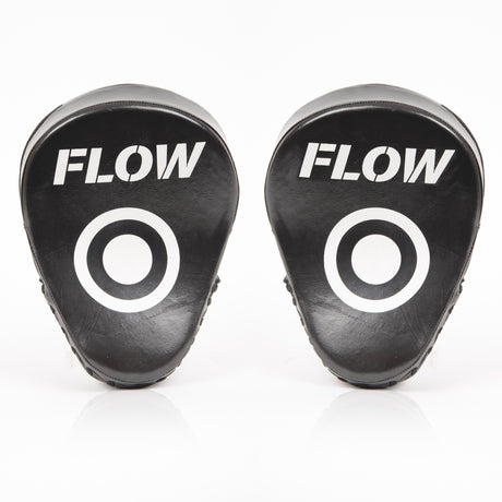 Flow Focus Mitts zwart/wit – slagvlak met witte richtcirkel