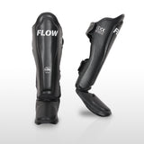 Flow Classic Thai Scheenbeschermers - Zwart