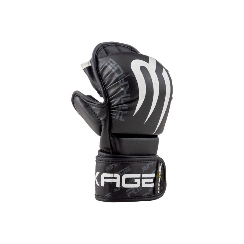 Rinkage Hades Hybride MMA Handschoenen - Zwart