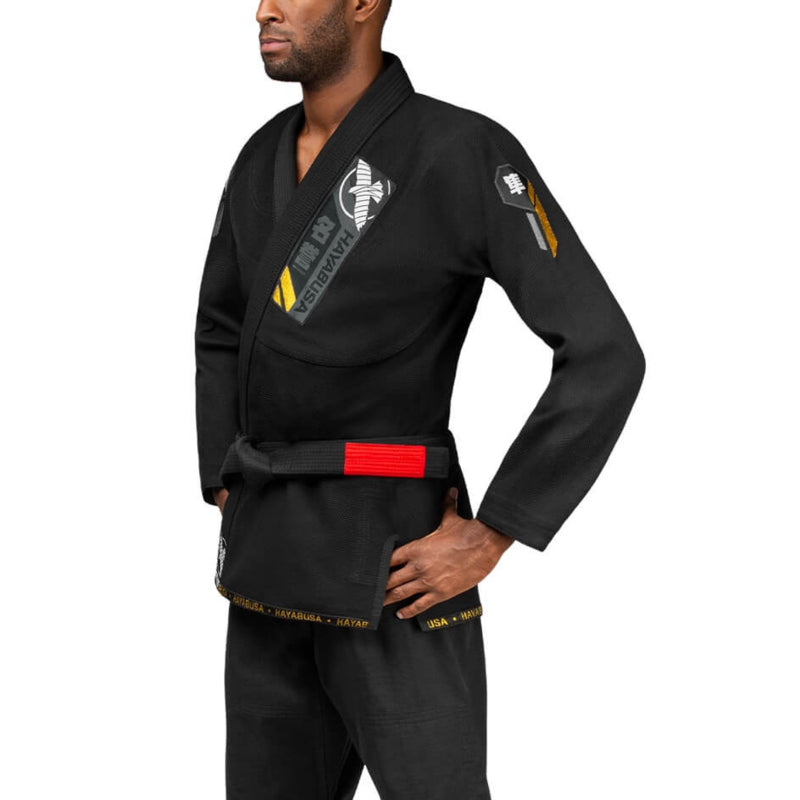 Hayabusa Ascend Lightweight Jiu Jitsu Gi - Zwart